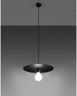 Lampa wisząca FLAVIO czarna Sollux SL.0853