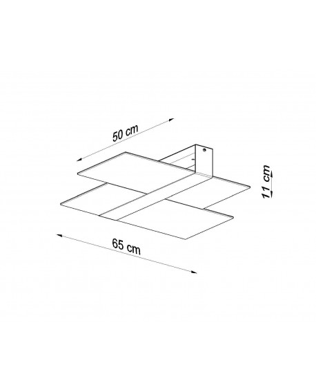 Plafon MASSIMO chrom Sollux SL.0188