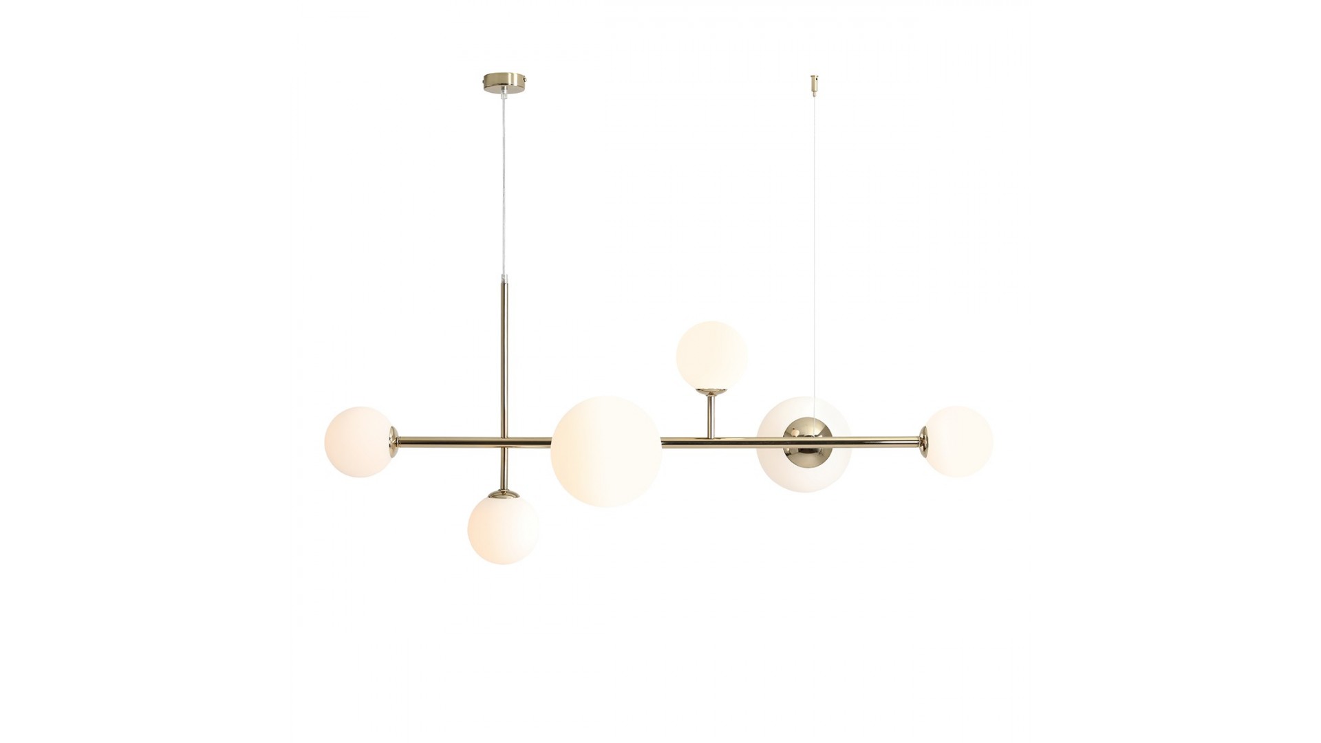 LAMPA WISZĄCA DIONE 6 GOLD ALDEX 1092K30