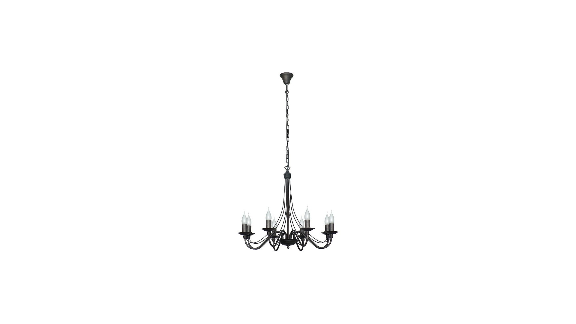 ŻYRANDOL RÓŻA 8 BLACK ALDEX 397P1