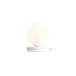 LAMPKA BIURKOWA BALL WHITE S ALDEX 1076B_S 
