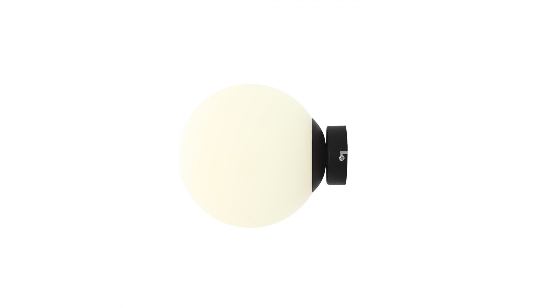 KINKIET BALL BLACK M ALDEX 1076C1_M
