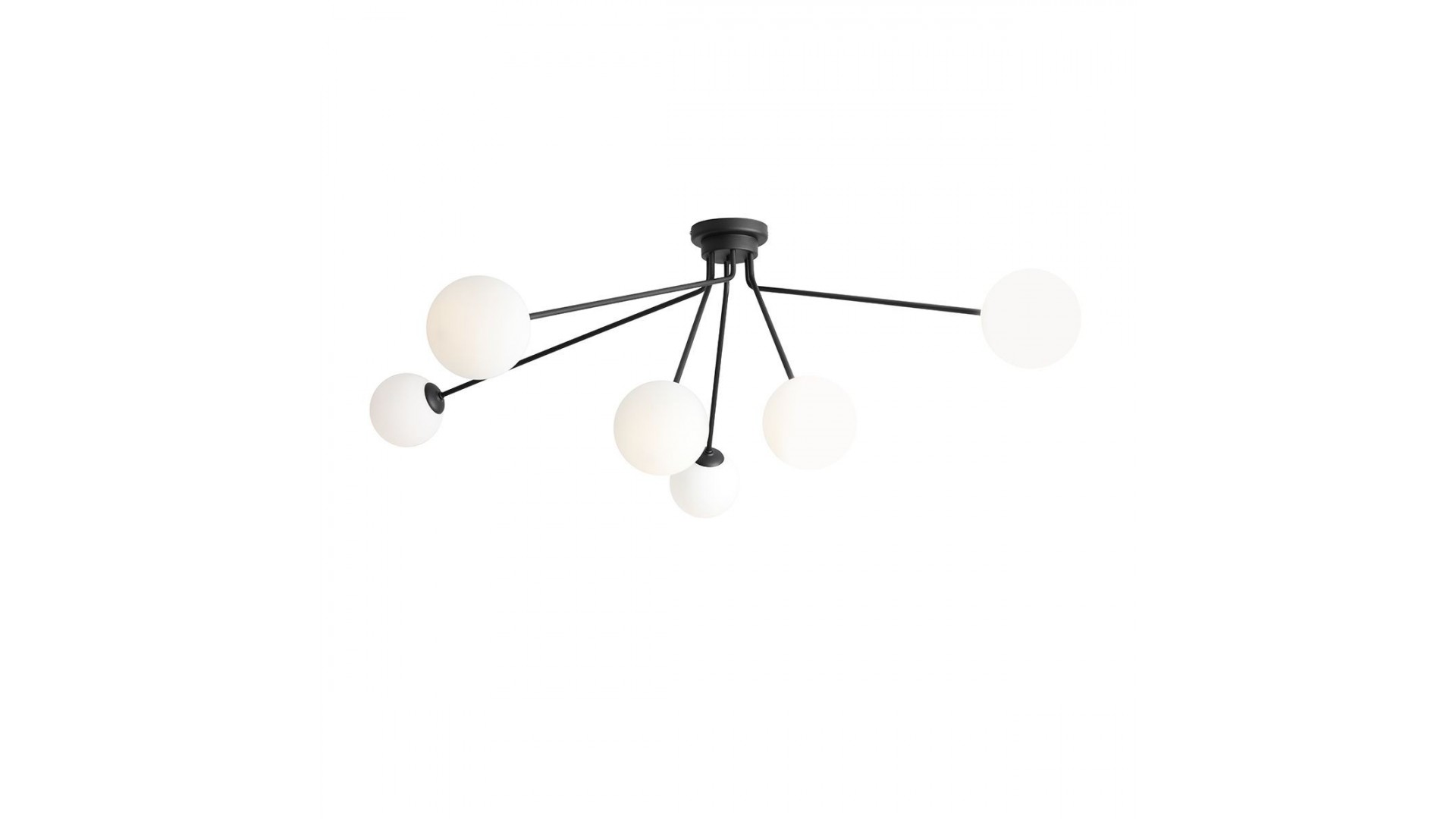 PLAFON HOLM 6 BLACK ALDEX 1082PL_K1