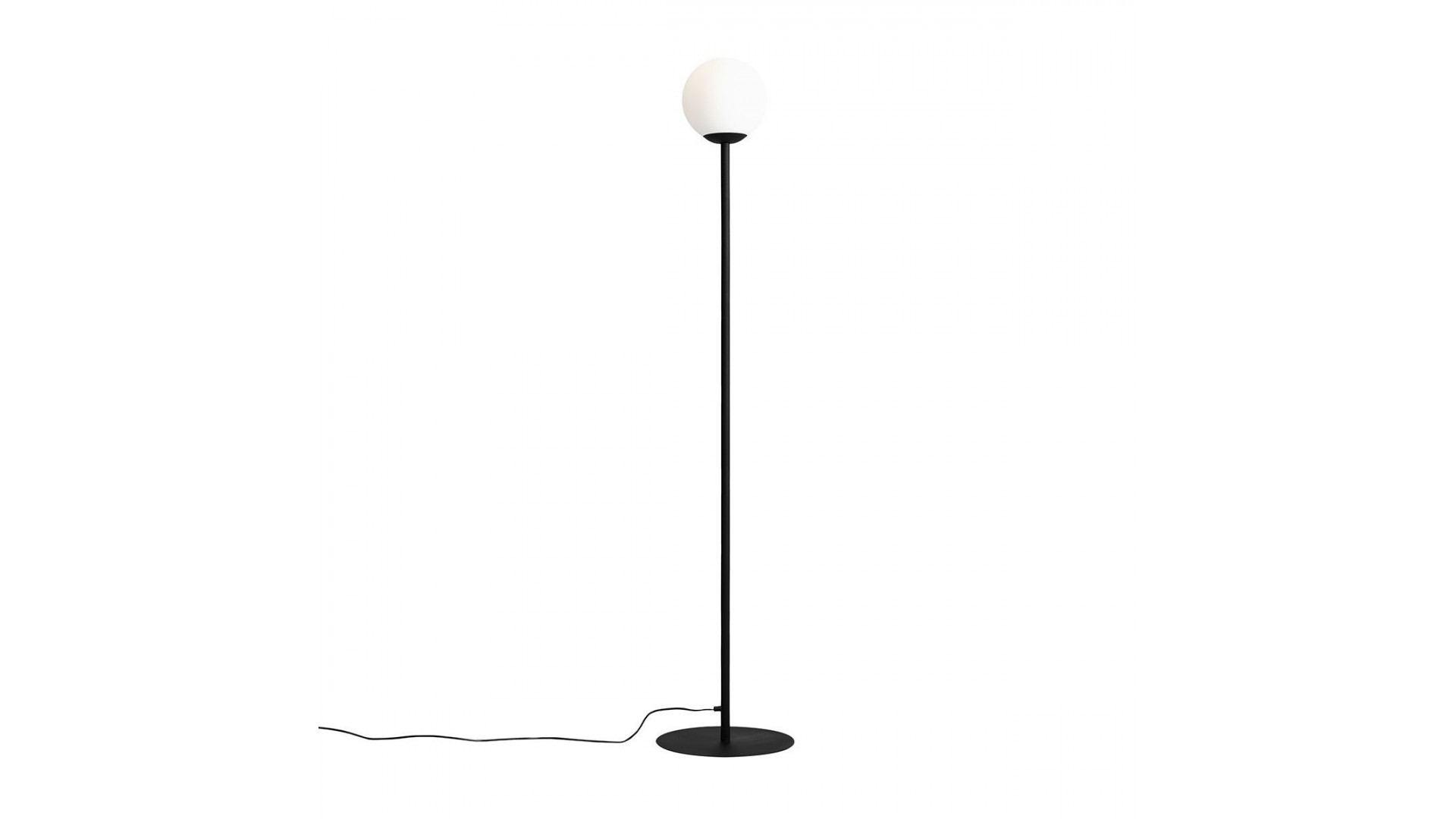 LAMPA STOJĄCA PINNE BLACK ALDEX 1080A1