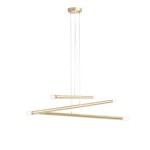 LAMPA WISZĄCA TUBO 6 BRASS ALDEX 1072K40