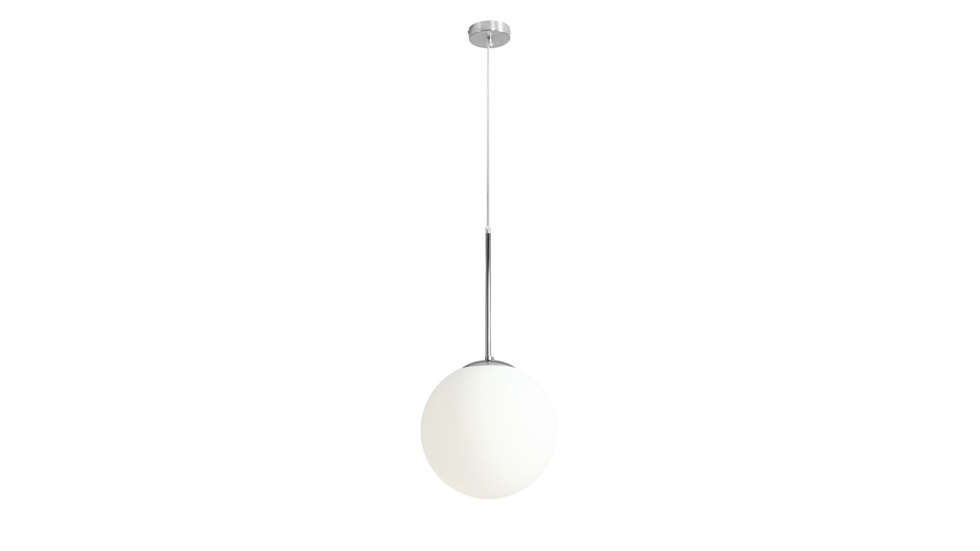 LAMPA WISZĄCA BOSSO MEDIUM 30 CHROME ALDEX 1087G4