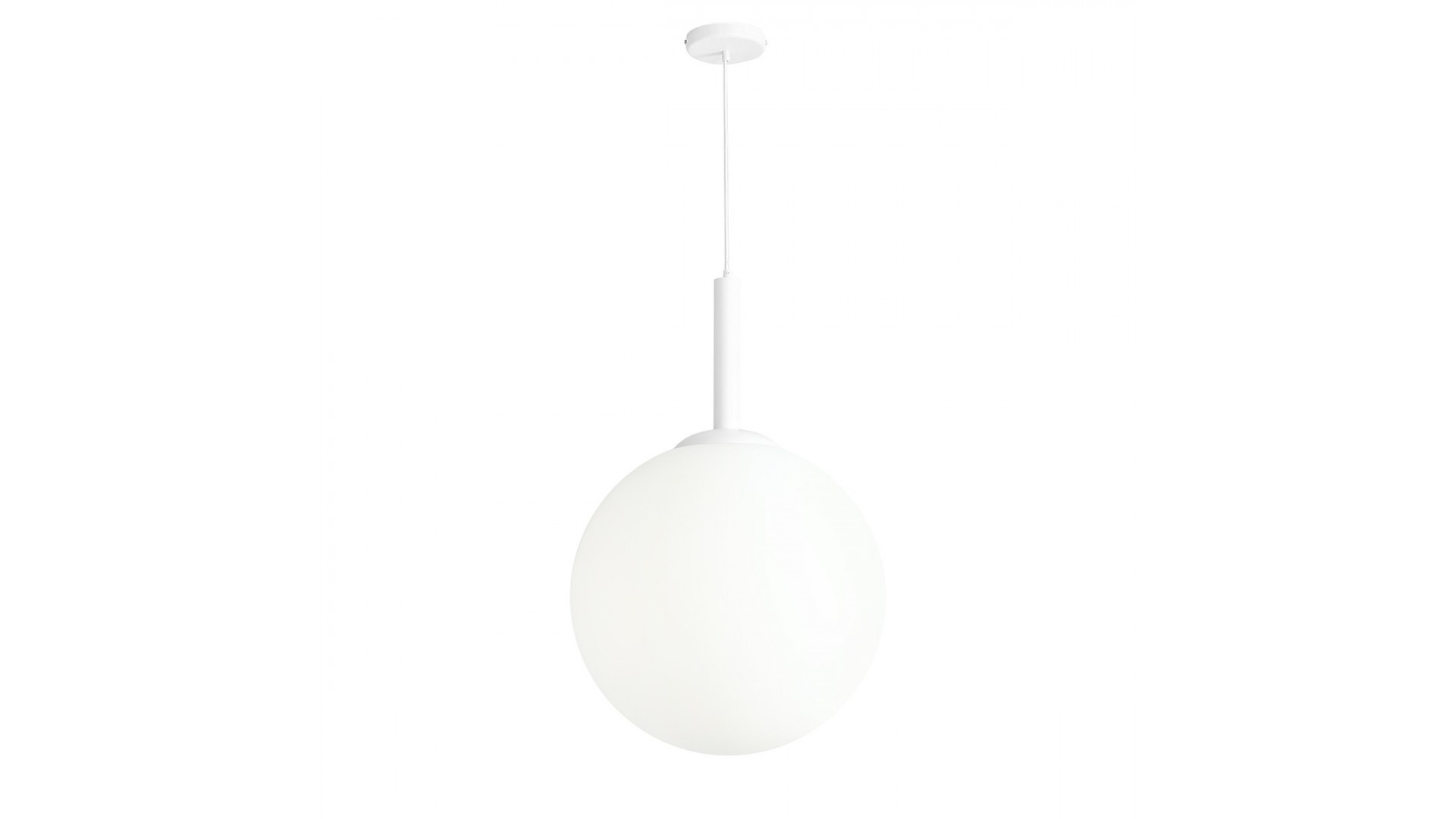 LAMPA WISZĄCA BOSSO GRANDE 50 WHITE ALDEX 1087XXL