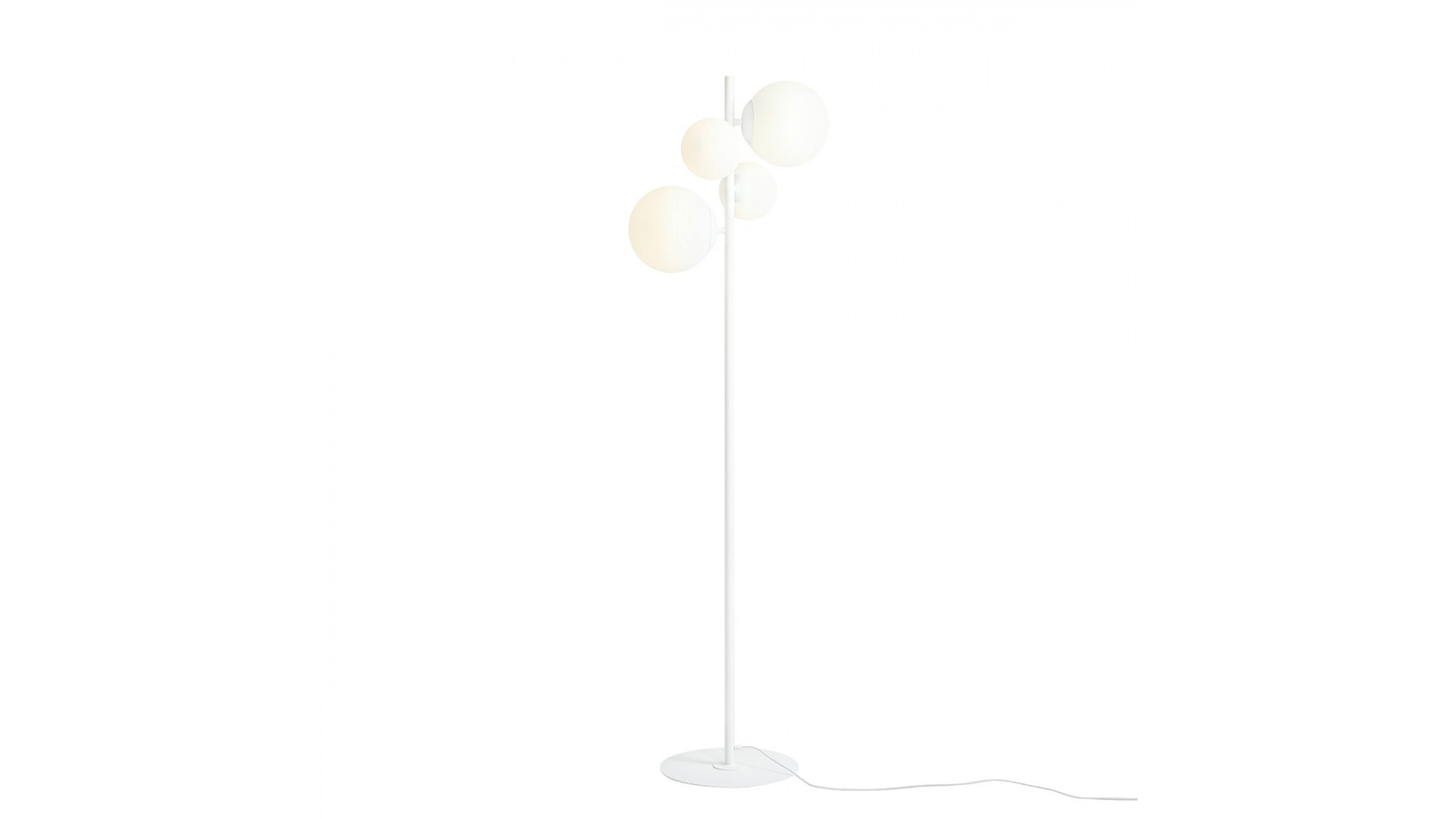 LAMPA STOJĄCA BLOOM WHITE ALDEX 1091A