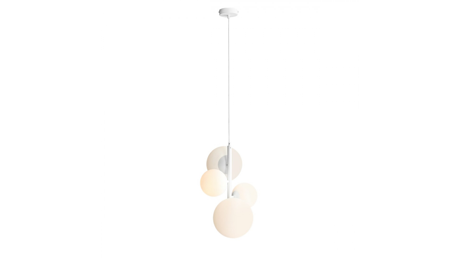 LAMPA WISZĄCA BLOOM 4 WHITE ALDEX 1091L