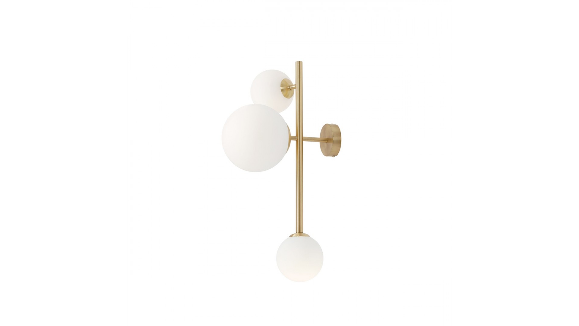 KINKIET DIONE 3 BRASS ALDEX 1092Y40