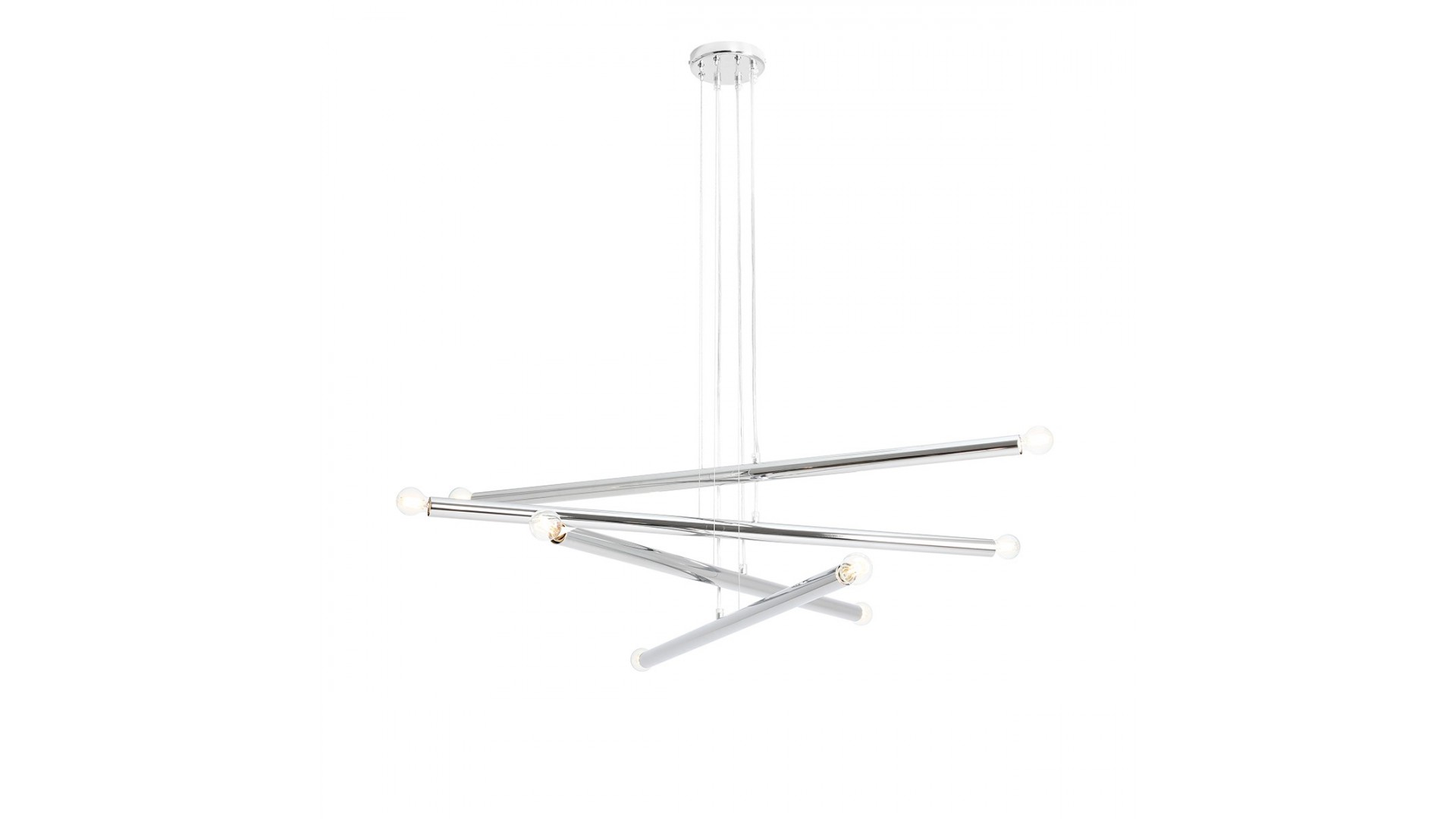 LAMPA WISZĄCA TUBO 8 CHROME ALDEX 1072P4