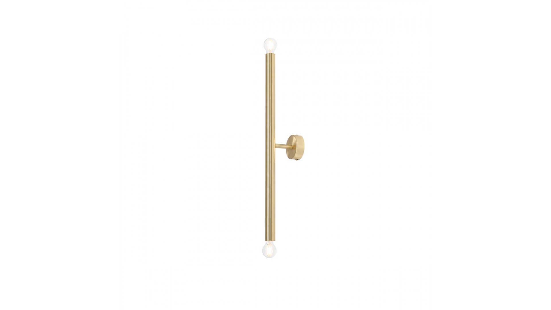 KINKIET TUBO 2 BRASS S ALDEX 1072D40_S