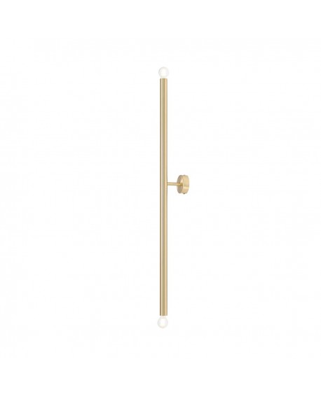 KINKIET TUBO 2 BRASS L ALDEX 1072D40_L