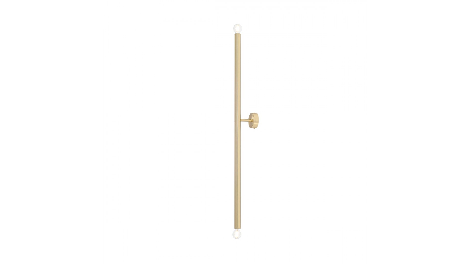 KINKIET TUBO 2 BRASS L ALDEX 1072D40_L