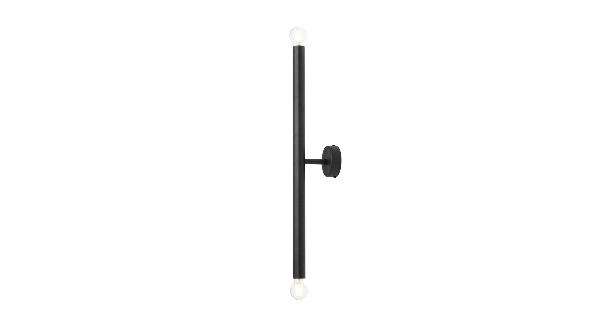 KINKIET TUBO 2 BLACK S ALDEX 1072D1_S