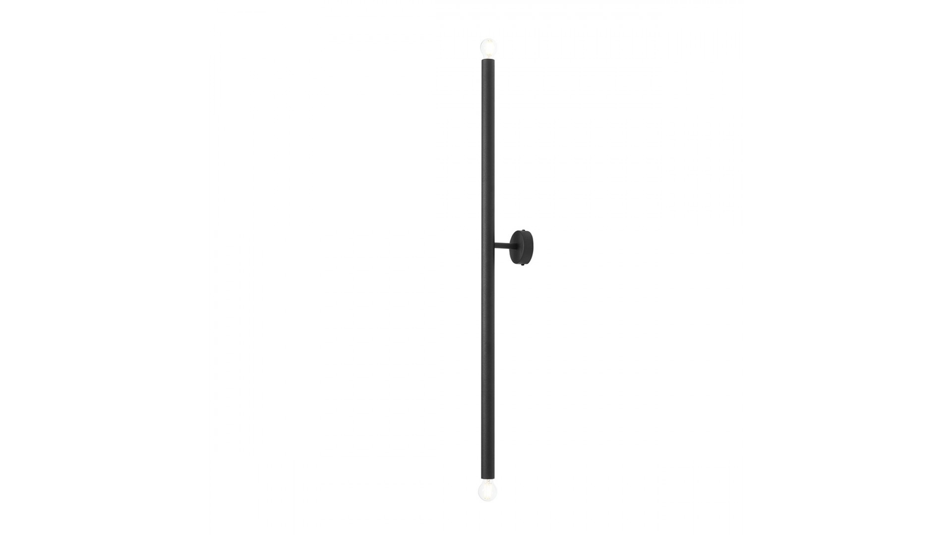 KINKIET TUBO 2 BLACK L ALDEX 1072D1_L