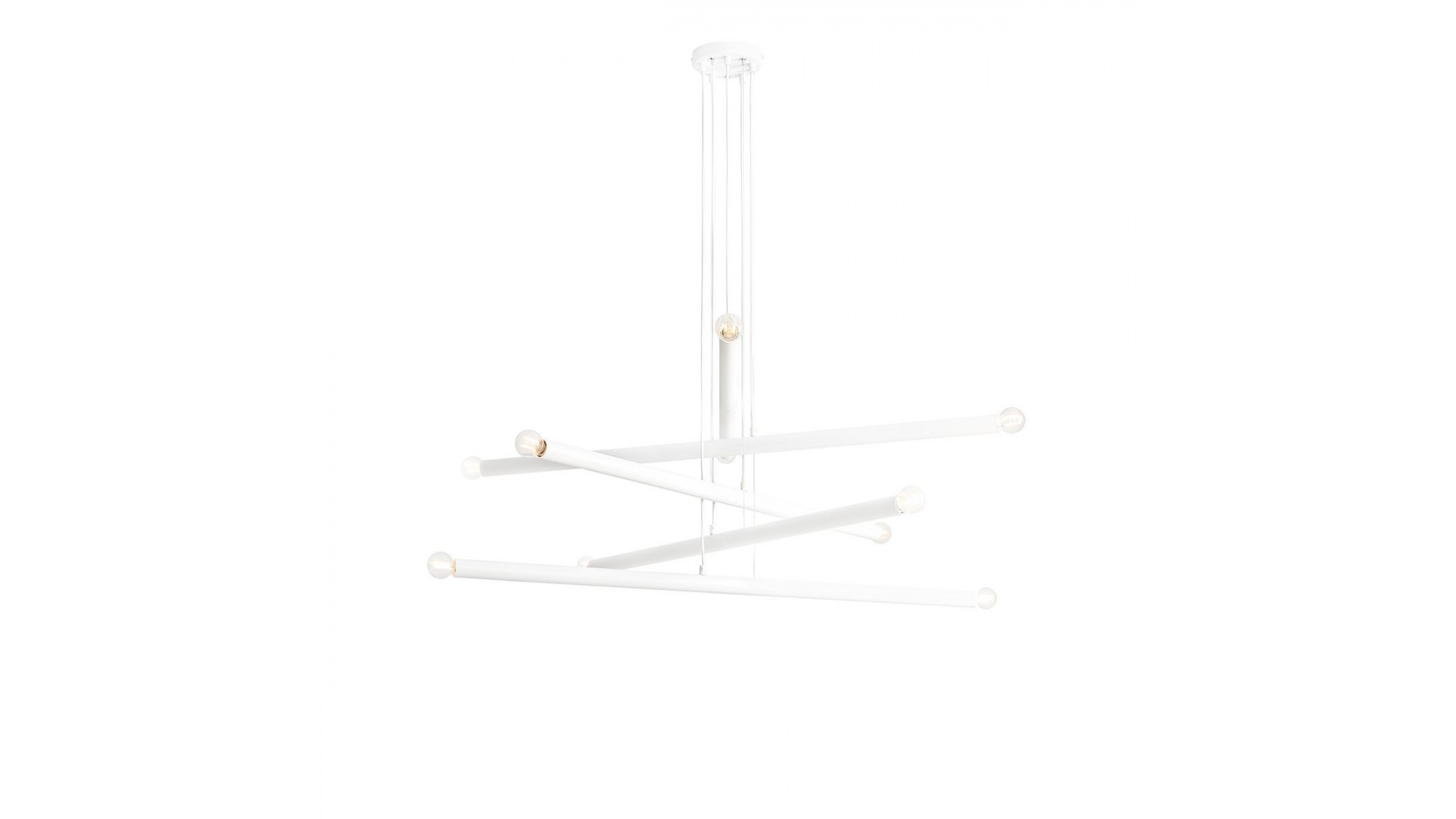 LAMPA WISZĄCA TUBO 10 WHITE ALDEX 1072M