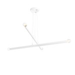 LAMPA WISZĄCA TUBO 4 WHITE ALDEX 1072L