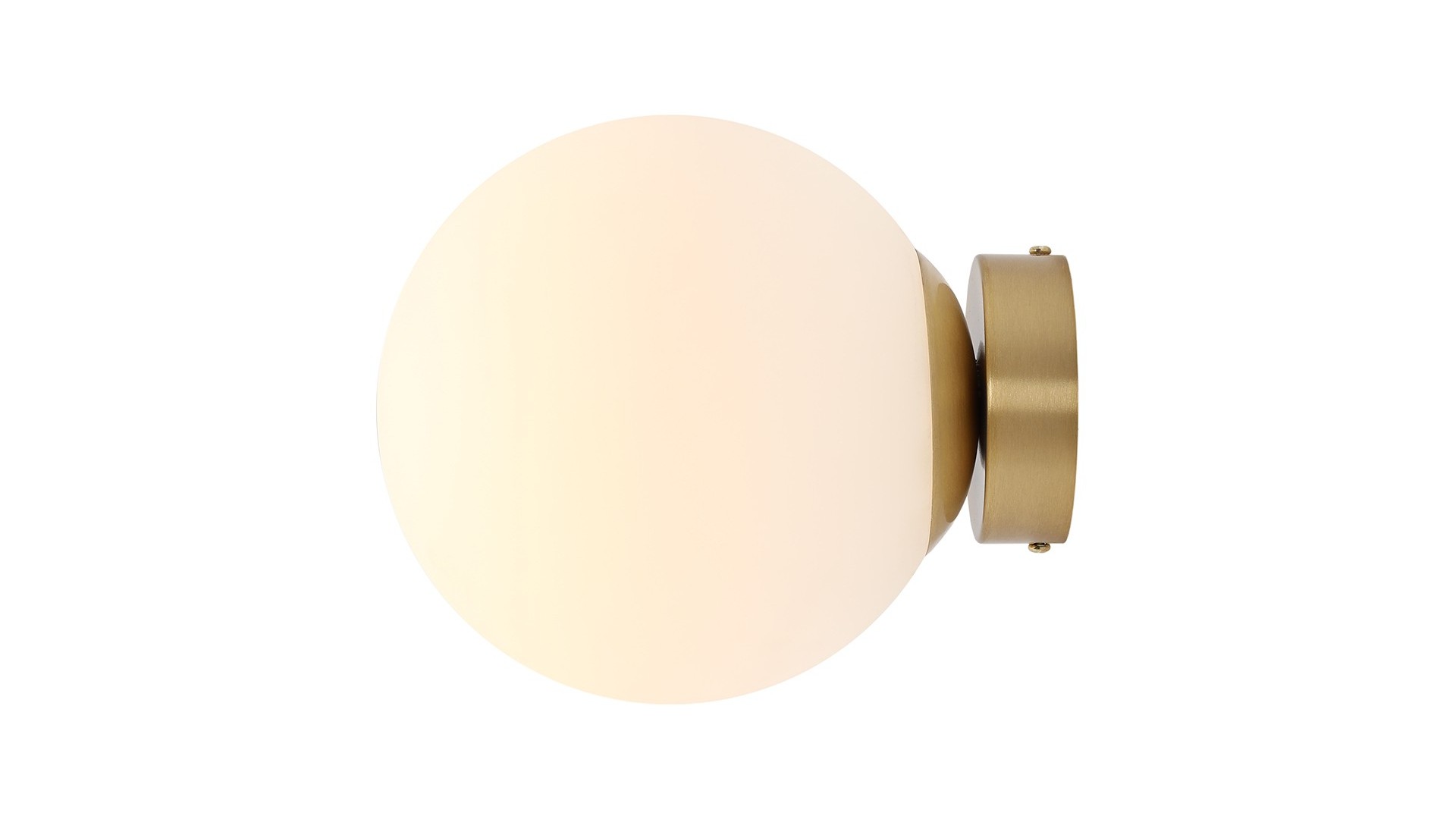 KINKIET BALL BRASS M ALDEX 1076C40_M