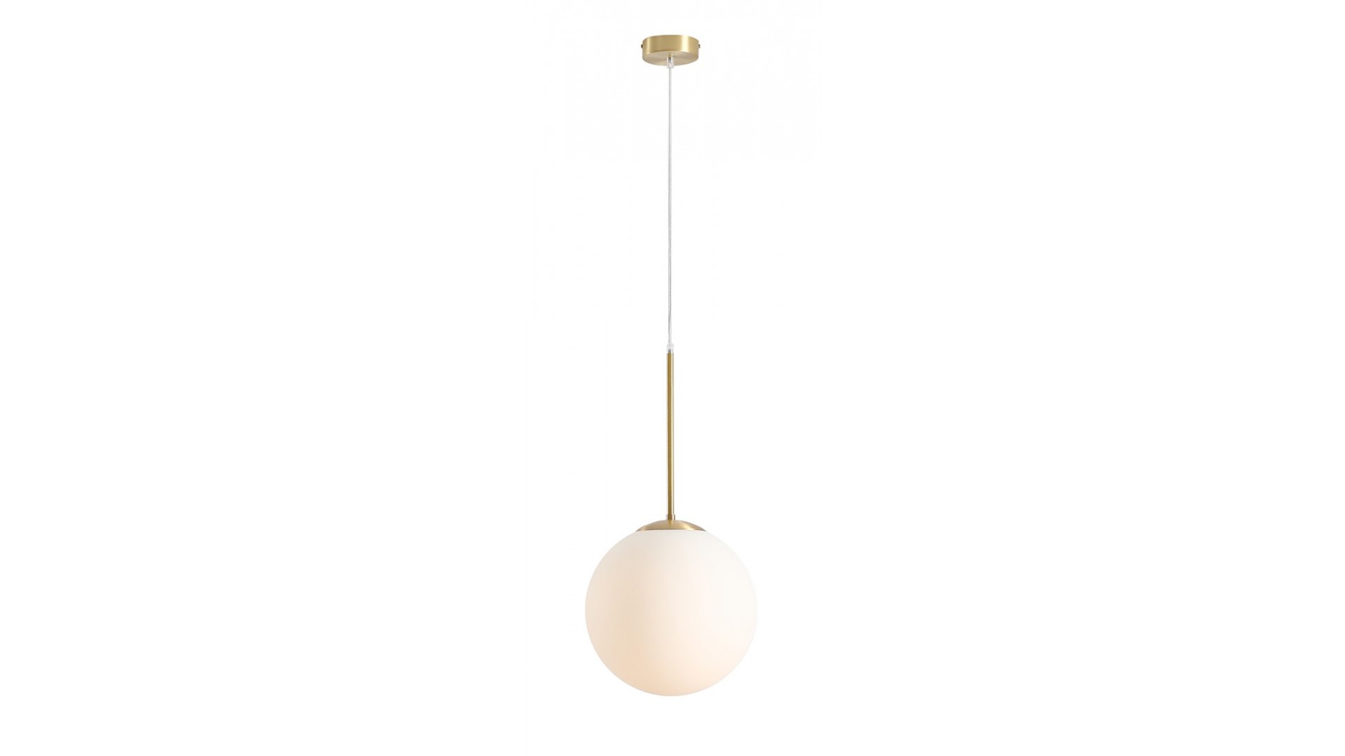 LAMPA WISZĄCA BOSSO MEDIUM 30 BRASS ALDEX 1087G40