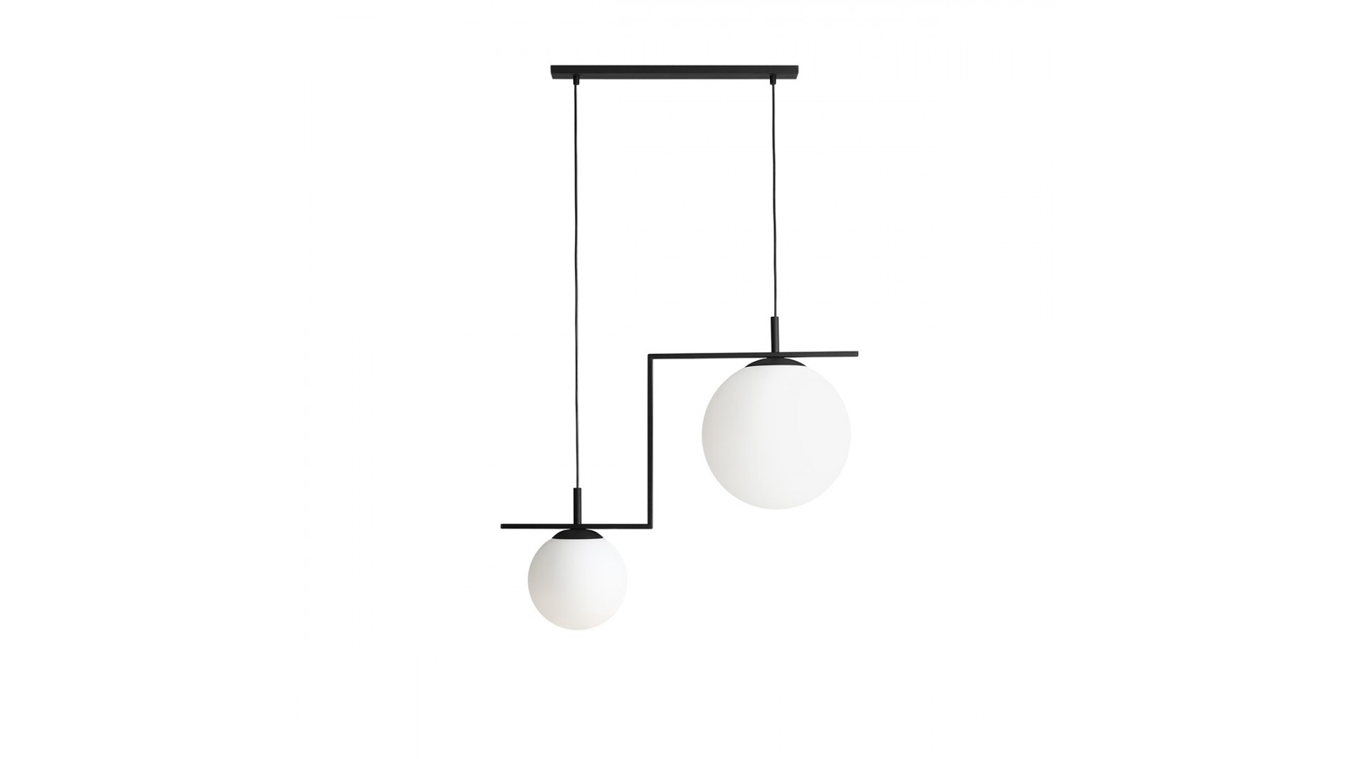 LAMPA WISZĄCA ZAC 2 BLACK MATTE ALDEX 1038H1_2