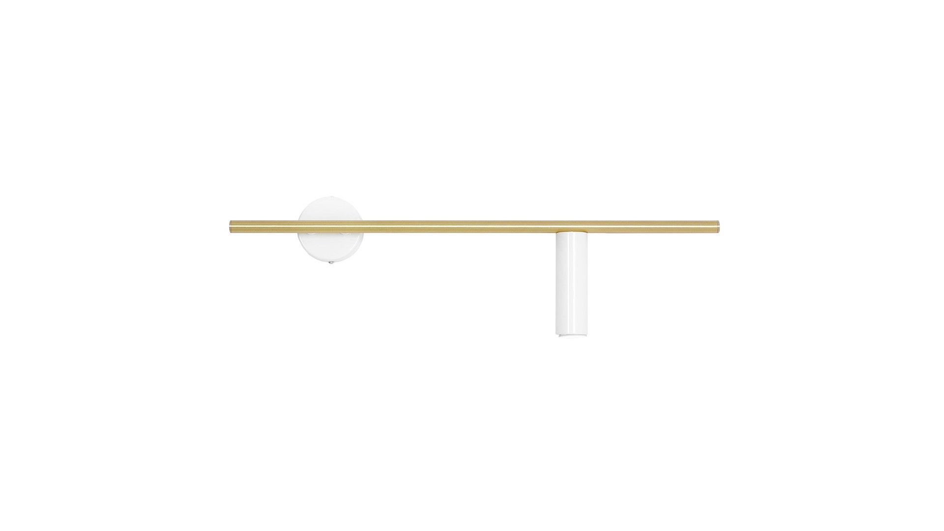 KINKIET TREVO WHITE BRASS (right) ALDEX 1097C40_2
