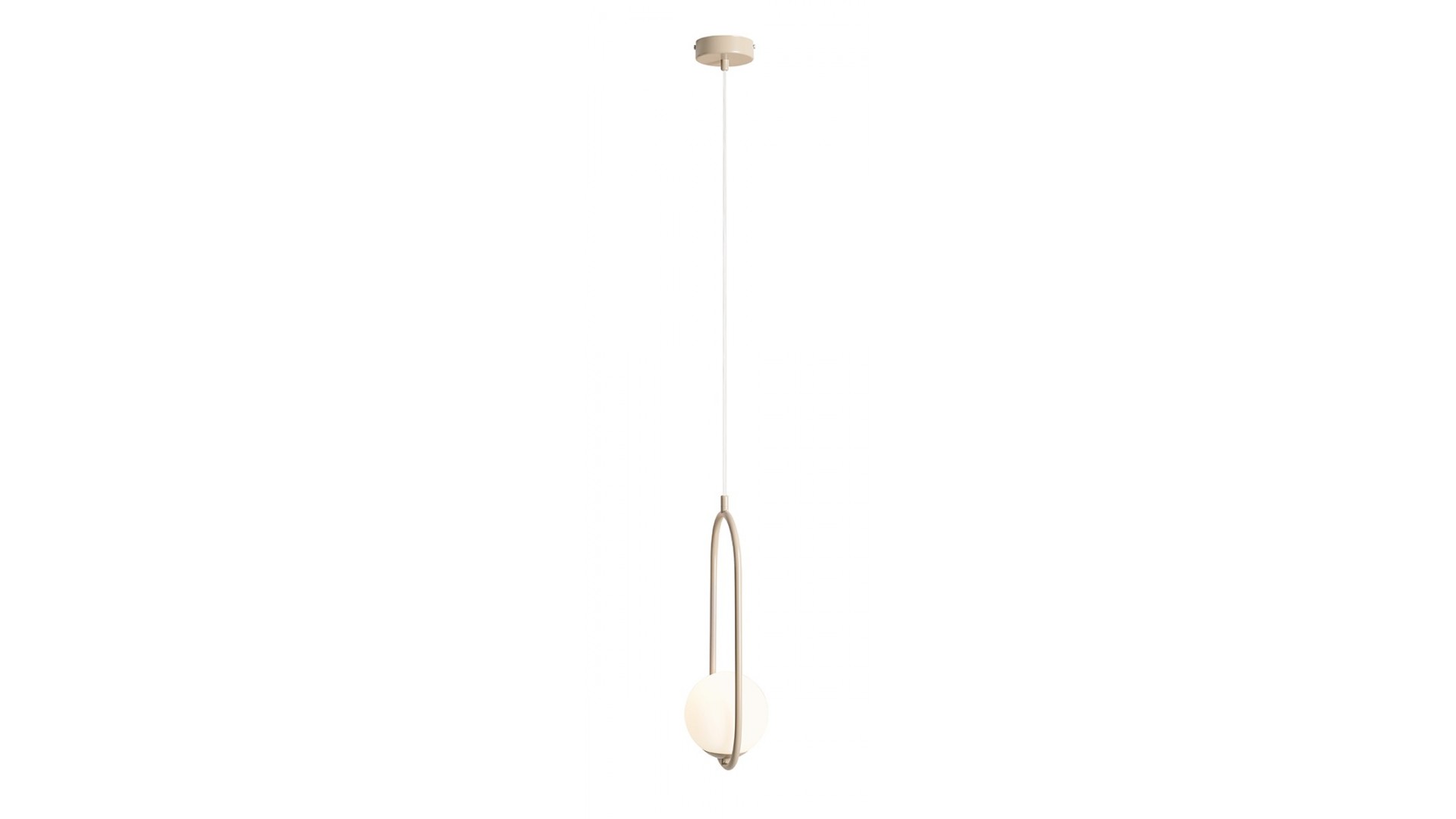 LAMPA WISZĄCA RIVA BEIGE ALDEX 1086G17