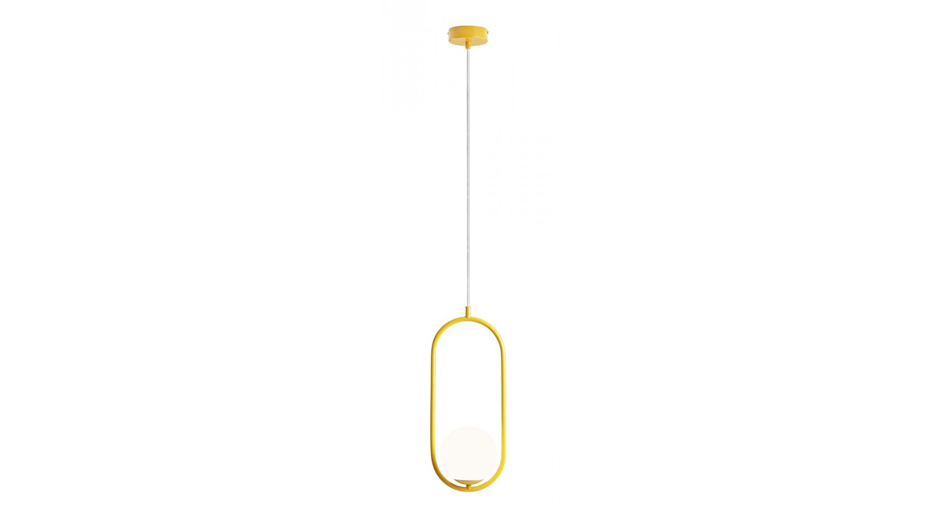 LAMPA WISZĄCA RIVA MUSTARD ALDEX 1086G14