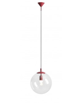 LAMPA WISZĄCA GLOBE RED WINE ALDEX 562G15