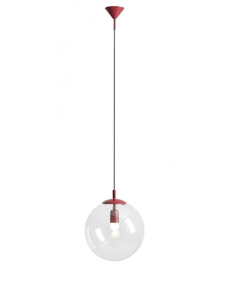 LAMPA WISZĄCA GLOBE RED WINE ALDEX 562G15