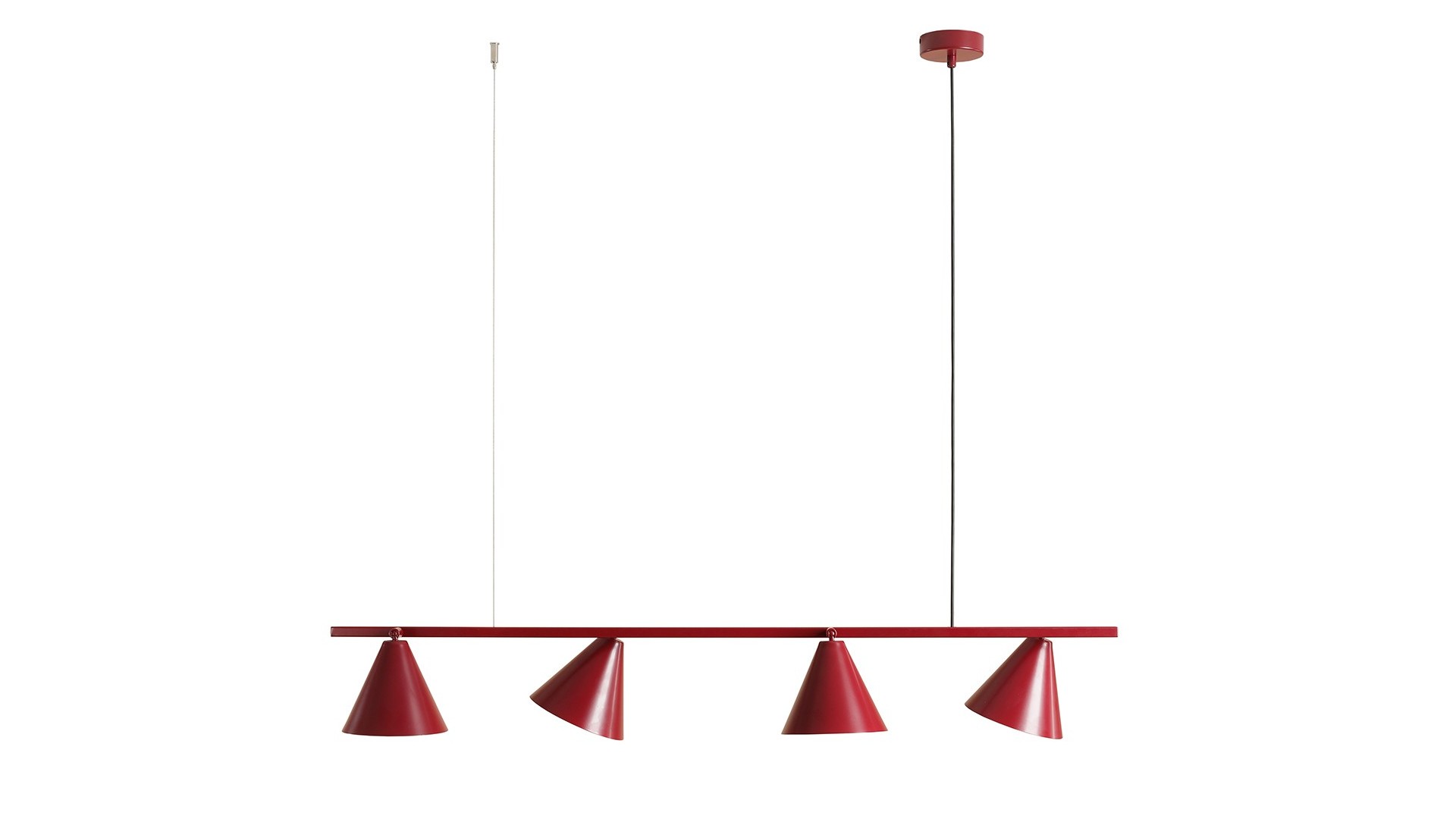 LAMPA WISZĄCA FORM 4 RED WINE ALDEX 1108L15