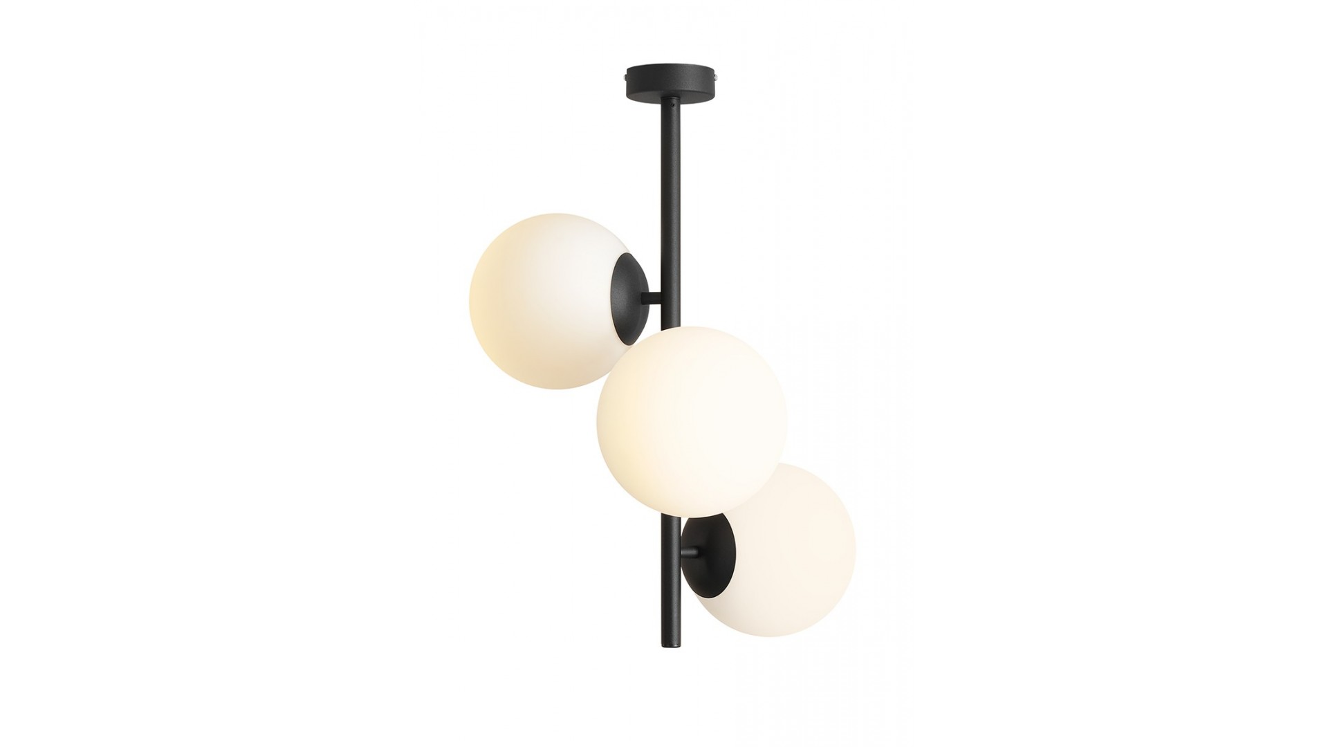 PLAFON FIN 3 BLACK M ALDEX 1120PL_E1_M