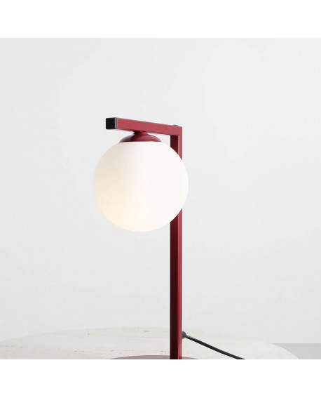 LAMPKA BIURKOWA ZAC RED WINE (klosz na dół) ALDEX 1038B15_1