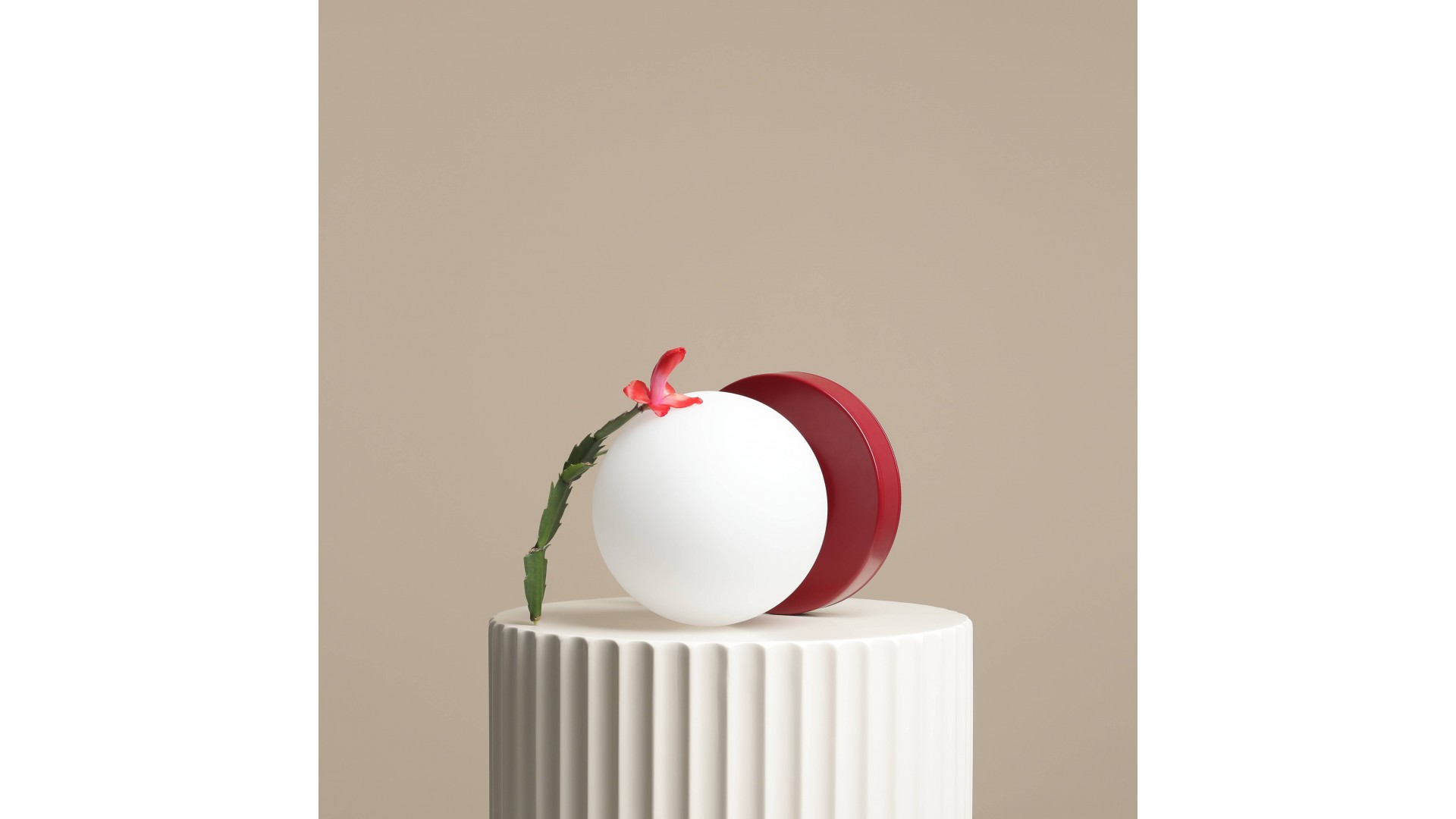 LAMPKA BIURKOWA BALL RED WINE S ALDEX 1076B15_S