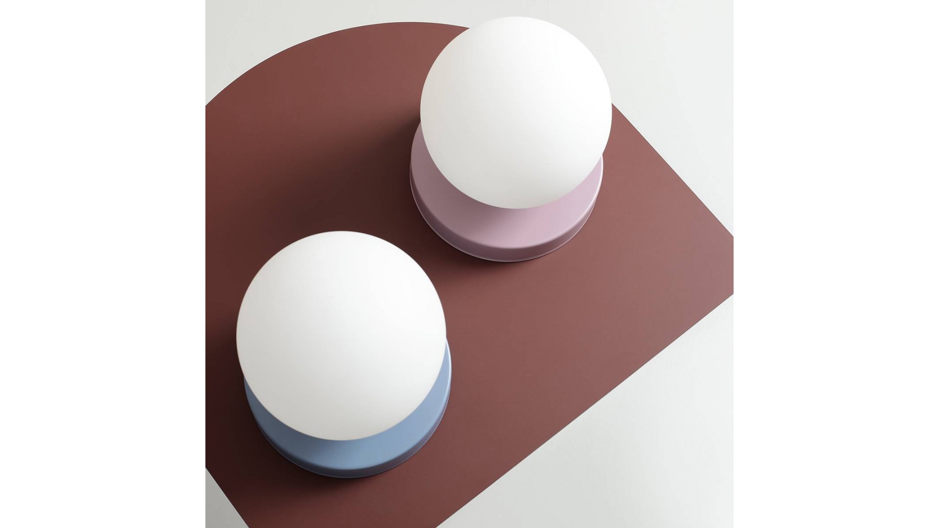 LAMPKA BIURKOWA BALL DUSTY BLUE S ALDEX 1076B16_S