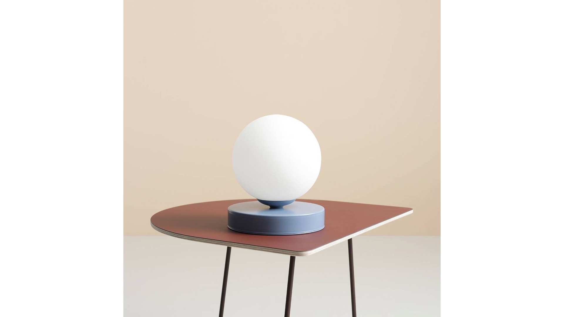 LAMPKA BIURKOWA BALL DUSTY BLUE S ALDEX 1076B16_S
