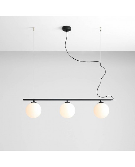 LAMPA WISZĄCĄ BERYL GLASS 3 BLACK ALDEX 1006E_1