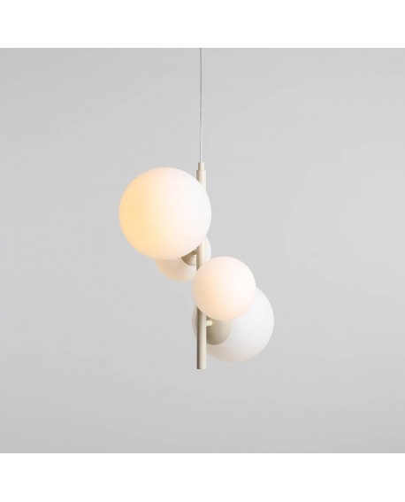 LAMPA WISZĄCA BLOOM 4 CREAM ALDEX 1091L9