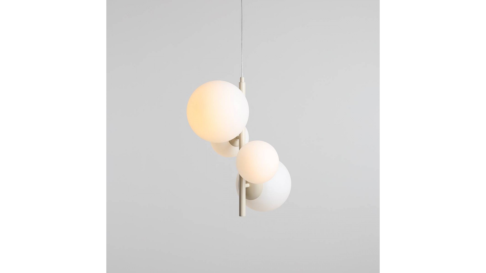 LAMPA WISZĄCA BLOOM 4 CREAM ALDEX 1091L9