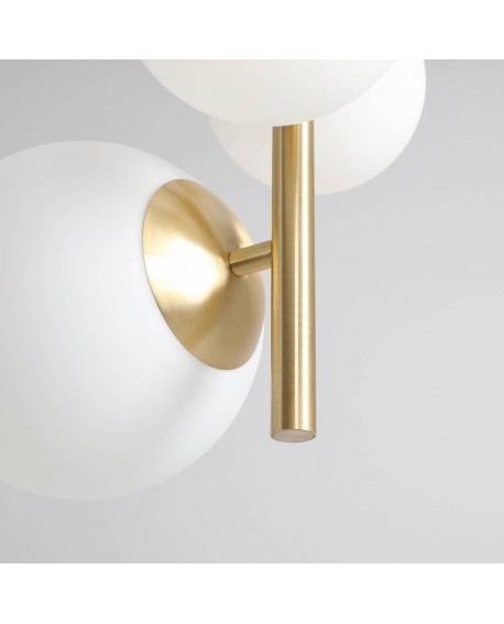 LAMPA WISZĄCA BLOOM 4 BRASS ALDEX 1091L40