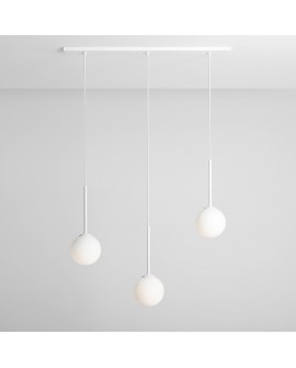 LAMPA WISZĄCA BOSSO 3 WHITE ALDEX 1087E