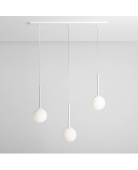 LAMPA WISZĄCA BOSSO 3 WHITE ALDEX 1087E