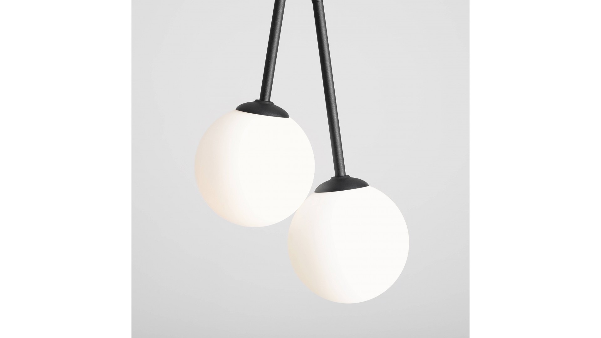 LAMPA WISZĄCA BOSSO 4 BLACK ALDEX 1087L1