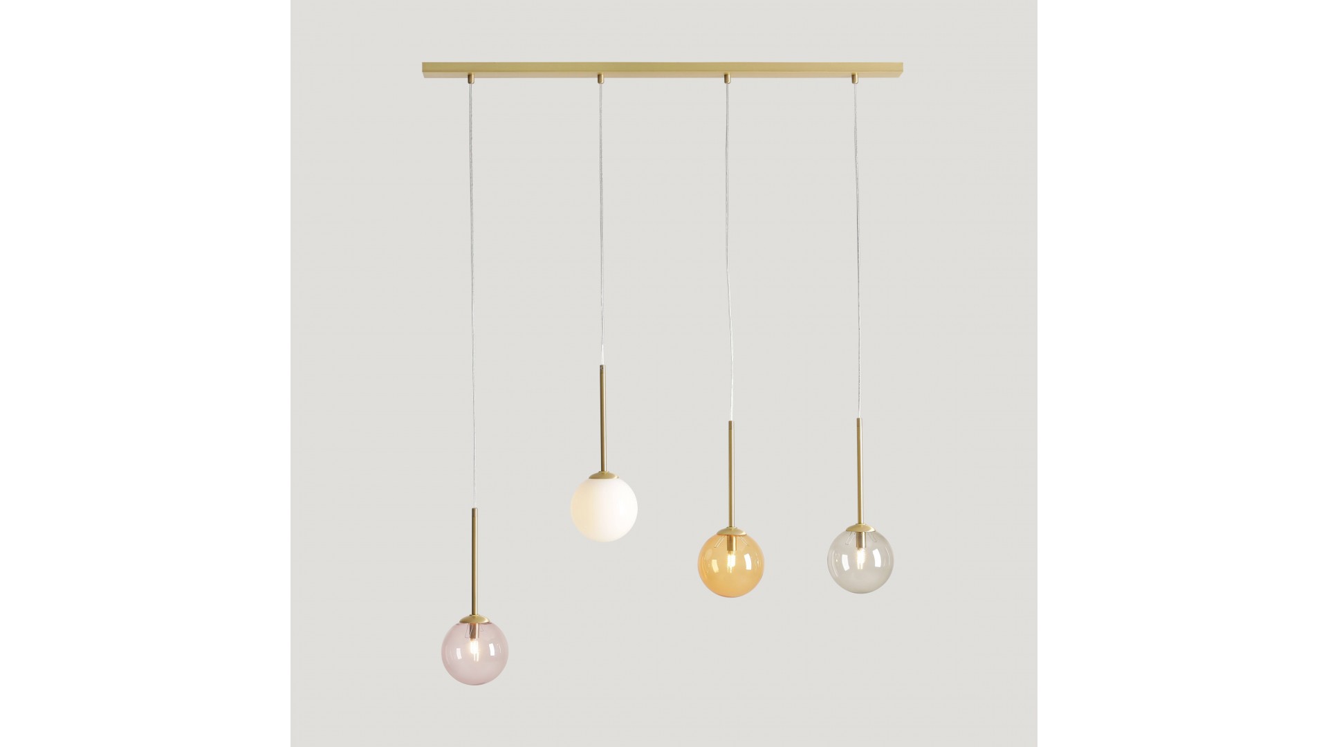 LAMPA WISZĄCA BOSSO 4 MULTICOLUR ALDEX 1119L40