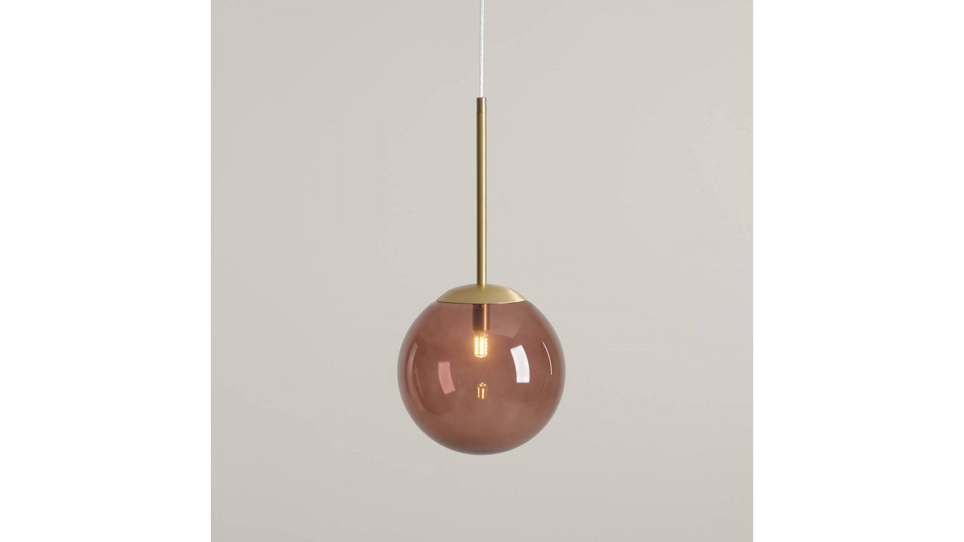LAMPA WISZĄCA BOSSO MINI 20 MULTICOLOUR (CHOCO CREAM) ALDEX 1119XS40_CK 