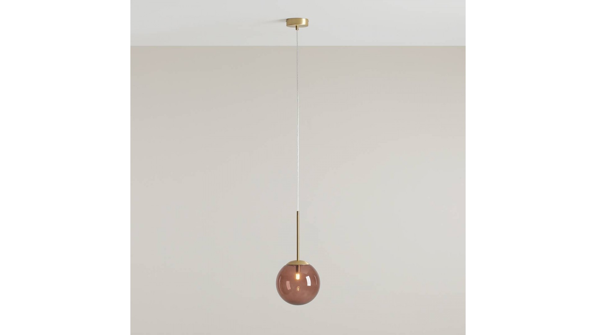 LAMPA WISZĄCA BOSSO MINI 20 MULTICOLOUR (CHOCO CREAM) ALDEX 1119XS40_CK 