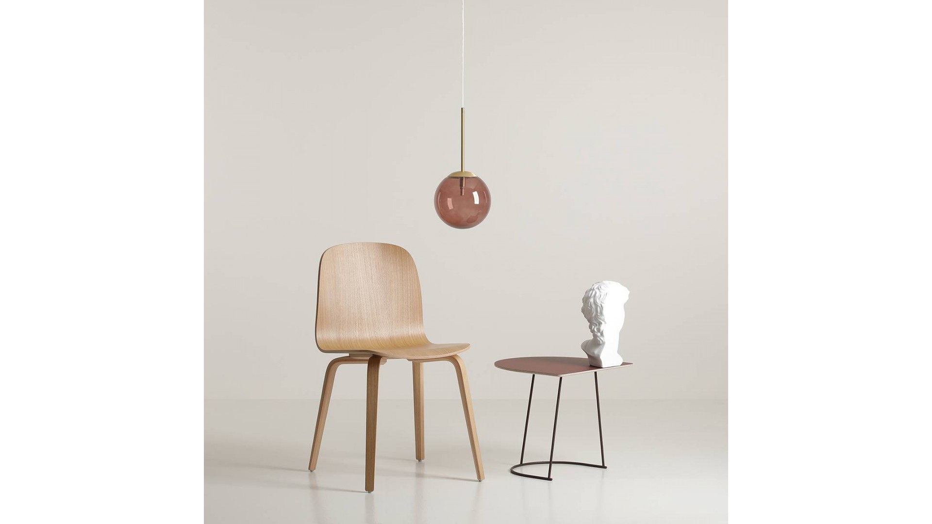 LAMPA WISZĄCA BOSSO MINI 20 MULTICOLOUR (CHOCO CREAM) ALDEX 1119XS40_CK 