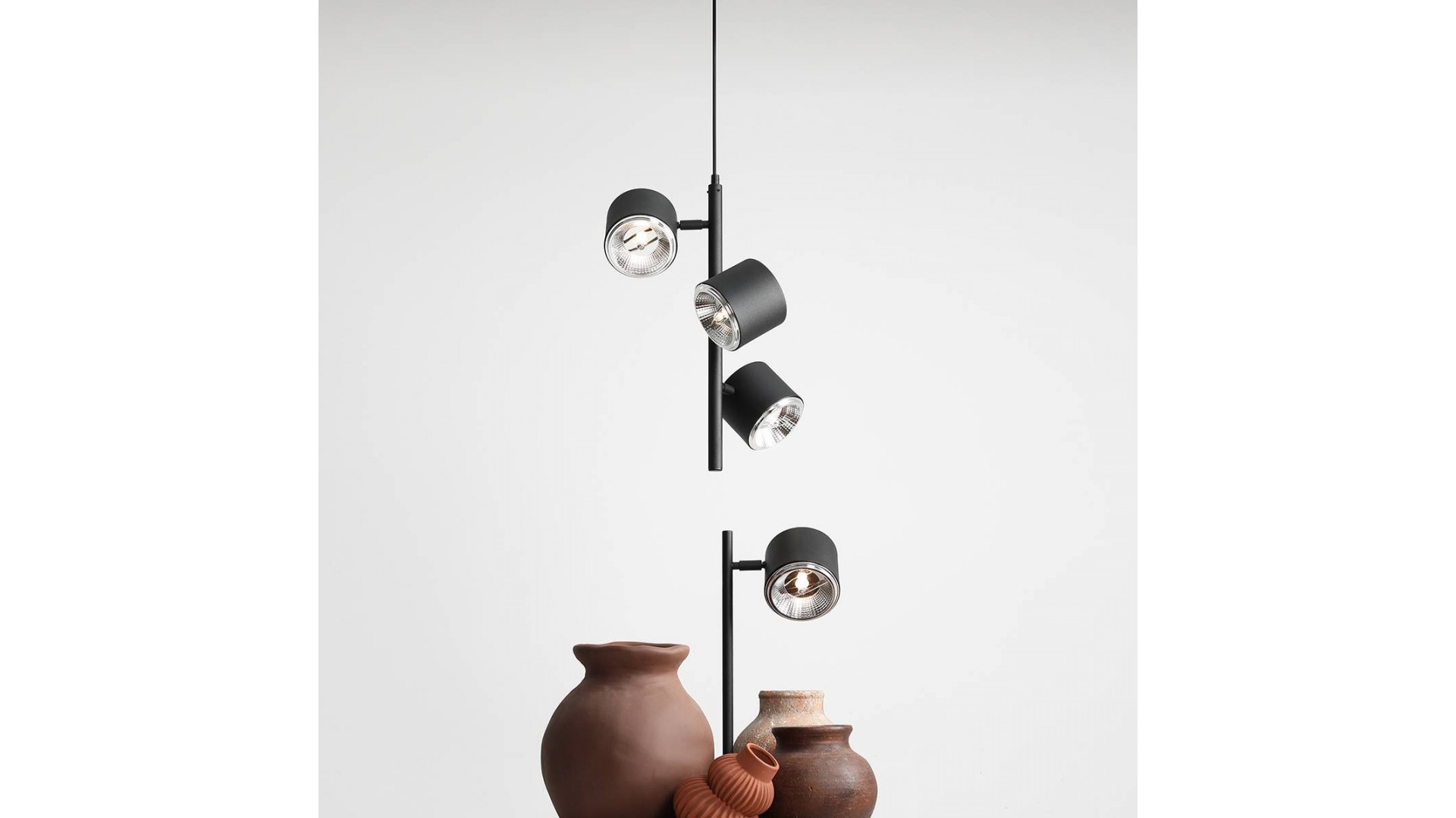 LAMPA WISZĄCA BOT 3 BLACK ALDEX 1047E 