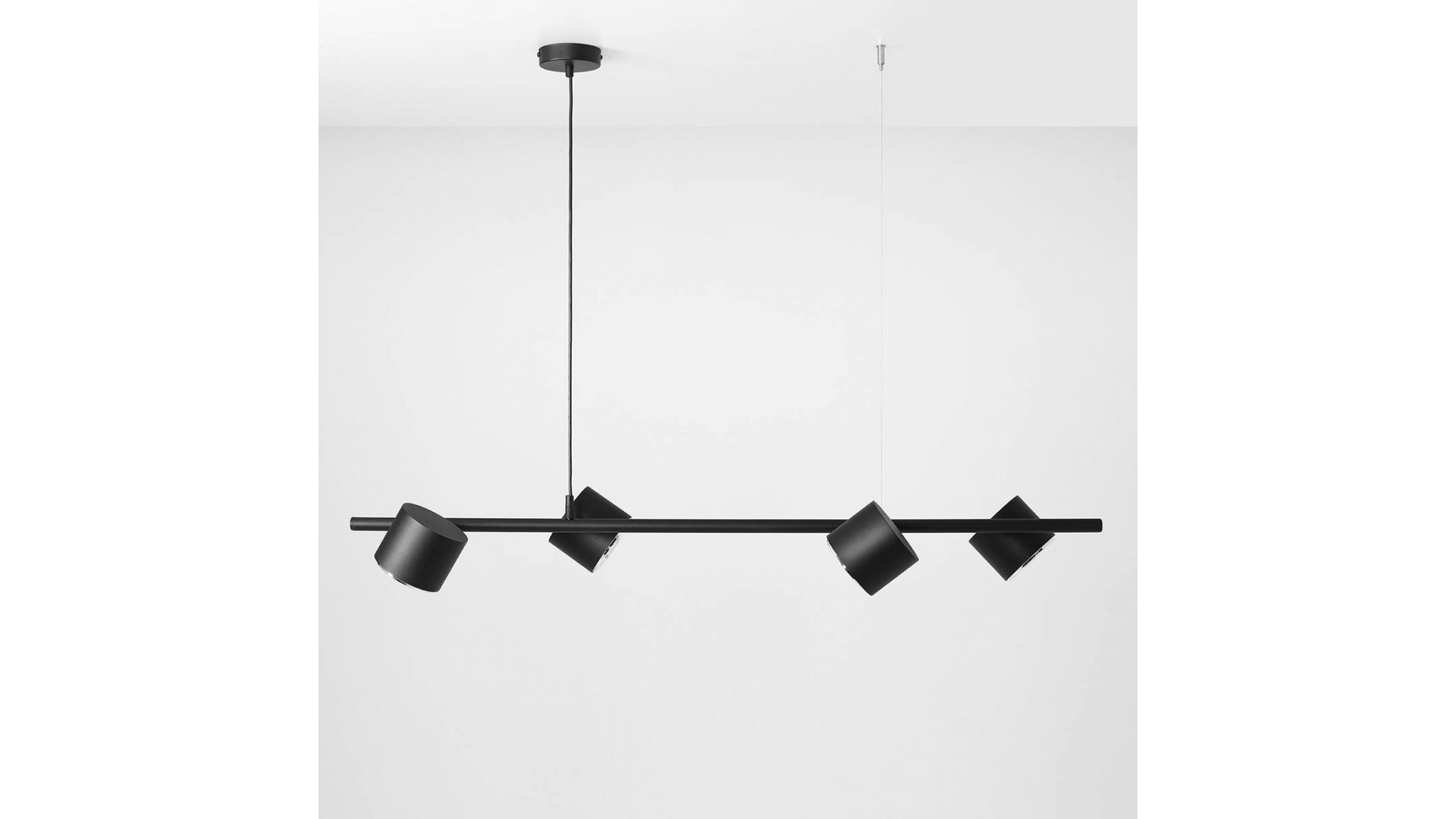 LAMPA WISZĄCA BOT 4 BLACK ALDEX 1047L 