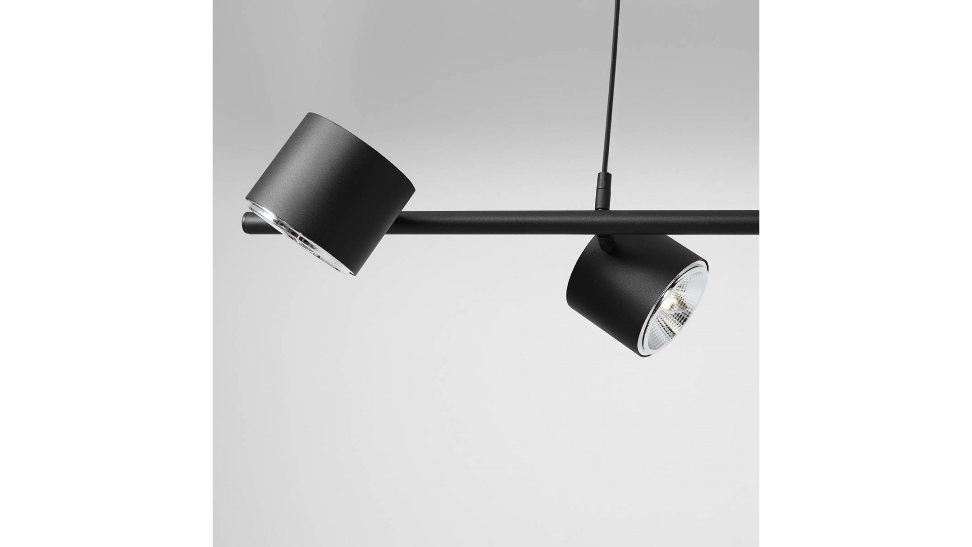 LAMPA WISZĄCA BOT 4 BLACK ALDEX 1047L 